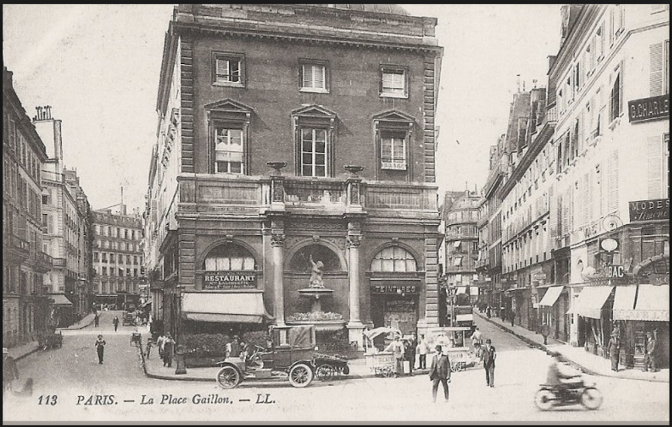 Cpa place gaillon