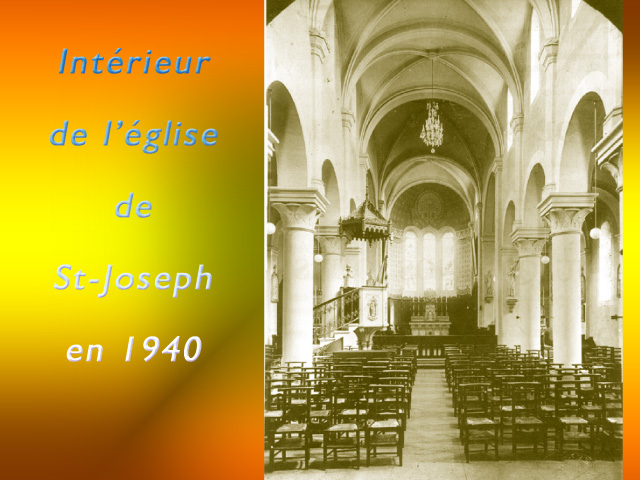 Inte rieur eglise 1941