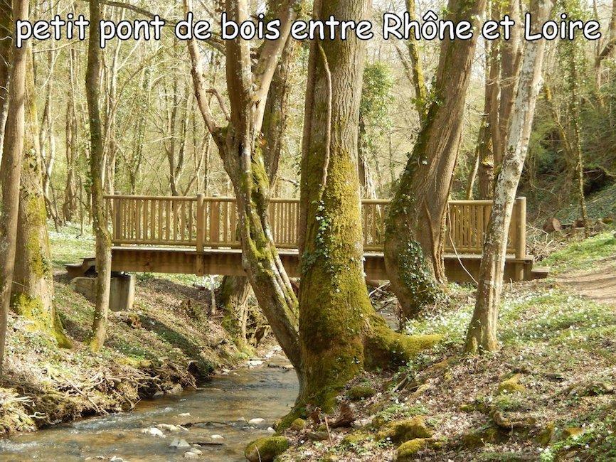 Petit pont sur bozanc on