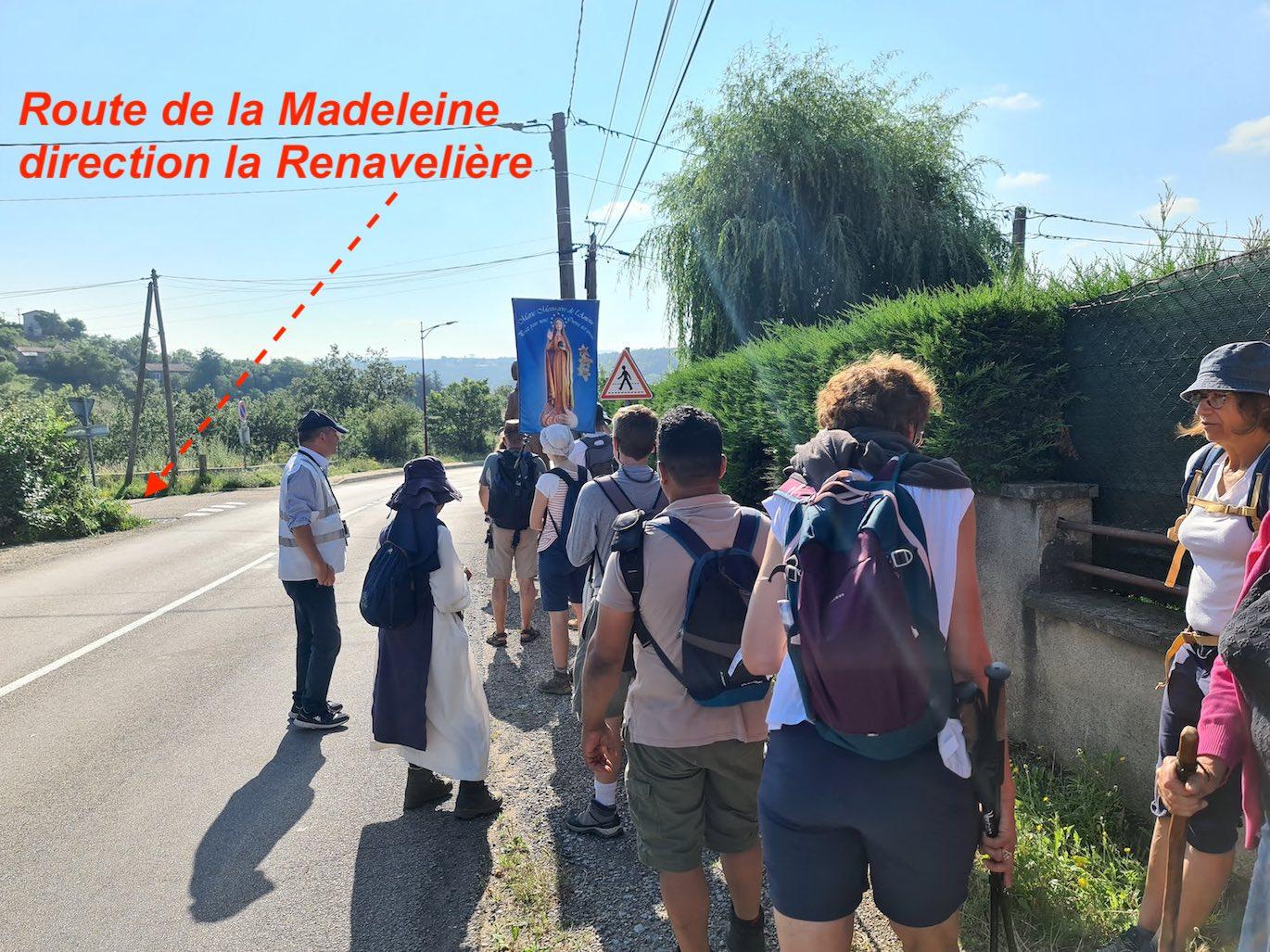 Route de la madelaine