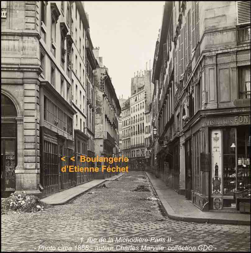 Rue michodie re 1866