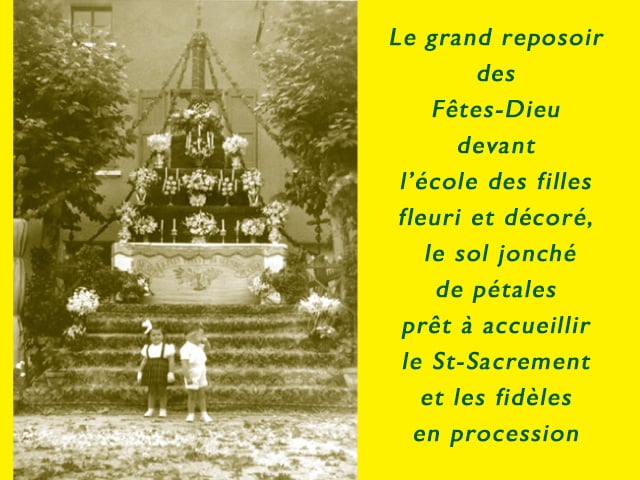 Reposoir village